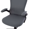 Office Chair ELSIR with Gray Mesh - Black Frame 60x56x105 cm