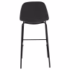 STOOL VINCENT  VELVET BLACK, METAL FRAME 56,5x47x106 cm. STOOL VINCENT  VELVET BLACK, METAL FRAME 56,5x47x106 cm.