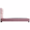 Upholstered Bed DOLORES Single Velvet Dusty Pink 90x200 cm Upholstered Bed DOLORES Single Velvet Dusty Pink 90x200 cm