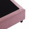 Upholstered Bed DOLORES Single Velvet Dusty Pink 90x200 cm Upholstered Bed DOLORES Single Velvet Dusty Pink 90x200 cm