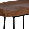BAR-STOOL TOON WOOD-METAL IN NATURAL-BLACK 45X36X71Hcm. BAR-STOOL TOON WOOD-METAL IN NATURAL-BLACK 45X36X71Hcm.
