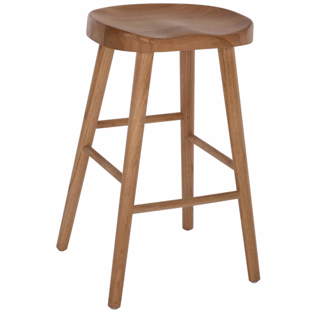 Σκαμπό C9334.01 Ξύλο ΤΟΟΝ Φυσικό 40Χ37Χ65Yεκ.