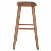 Stool C9334.01 TOON Wood Natural 40X37X65cm