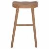 Stool C9334.01 TOON Wood Natural 40X37X65cm