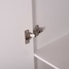 Wardrobe Bailey Double Door White 60x43x181 cm Wardrobe Bailey Double Door White 60x43x181 cm