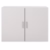 UPPER CABINET FOR 2-LEAF WARDROBE JASLYN  MELAMINE IN WHITE 80,2x42x60Hcm. UPPER CABINET FOR 2-LEAF WARDROBE JASLYN  MELAMINE IN WHITE 80,2x42x60Hcm.
