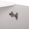 UPPER CABINET FOR 2-LEAF WARDROBE JASLYN  MELAMINE IN WHITE 80,2x42x60Hcm. UPPER CABINET FOR 2-LEAF WARDROBE JASLYN  MELAMINE IN WHITE 80,2x42x60Hcm.