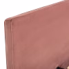 Upholstered Bed INDRA Double Velvet Dusty Pink 160x200 cm Upholstered Bed INDRA Double Velvet Dusty Pink 160x200 cm
