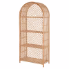 ΒΙΒΛΙΟΘΗΚΗ  ΑΠΟ ΦΥΣΙΚΟ RATTAN ΣΕ ΦΥΣΙΚΟ ΧΡΩΜΑ 80x40x182Υεκ.