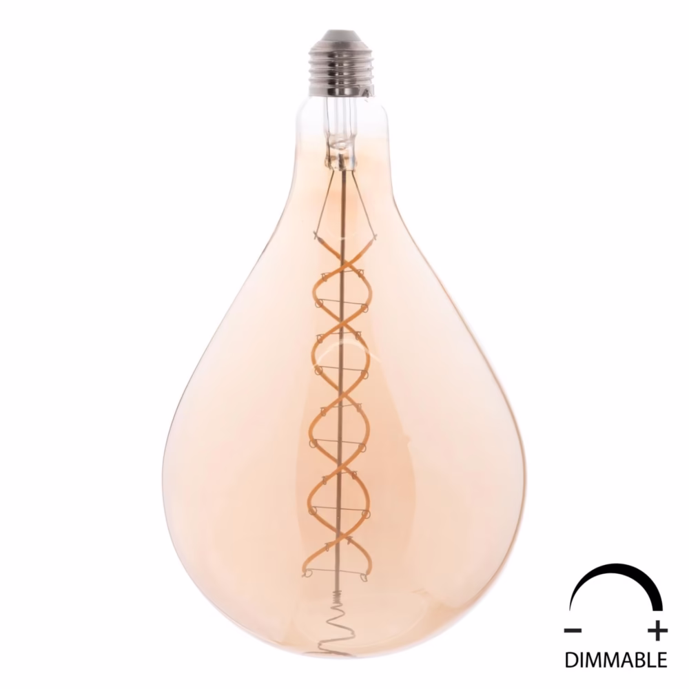 Λαμπτήρας LED FILAMENT S2 8W E27 3000K TEA απόχρωση DIMMABLE