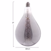 Λαμπτήρας LED FILAMENT S1 8W E27 3000K Smoke DIMMABLE