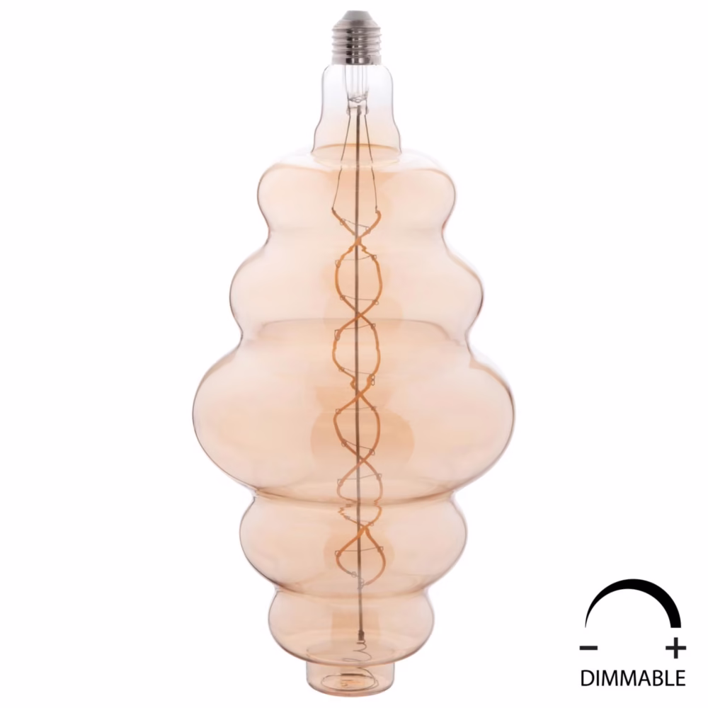 Λαμπτήρας LED C4056.02 Filament 8W E27 3000K GOLD COLOR DIMMABLE