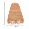 ΦΩΤΙΣΤΙΚΟ ΟΡΟΦΗΣ ΚΡΕΜΑΣΤΟ  RATTAN ΣΕ ΦΥΣΙΚΟ Φ100x100-103Υεκ.