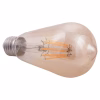 LIGHT BULB  LED FILAMENT 8W E27 DIMMABLE 3000K GOLD