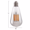 ΛΑΜΠΤΗΡΑΣ LED FILAMENT 12W E27 3000K SMOKE ΛΑΜΠΤΗΡΑΣ LED FILAMENT 12W E27 3000K SMOKE