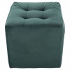 STOOL PUNK  CYPRESS GREEN VELVET 37Χ37Χ39Hcm. STOOL PUNK  CYPRESS GREEN VELVET 37Χ37Χ39Hcm.