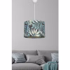 Ceiling Light C7498 Green Leaves 28x65 cm