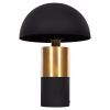 TABLE LAMP PUNE METAL IN BLACK-GOLD Φ31x44Hcm. TABLE LAMP PUNE METAL IN BLACK-GOLD Φ31x44Hcm.