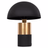 TABLE LAMP PUNE METAL IN BLACK-GOLD Φ31x41.5Hcm. TABLE LAMP PUNE METAL IN BLACK-GOLD Φ31x41.5Hcm.