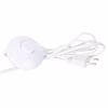 FLOOR LAMP SMUSH  METAL IN WHITE-ROTATING CAP Φ50x100Hcm. FLOOR LAMP SMUSH  METAL IN WHITE-ROTATING CAP Φ50x100Hcm.