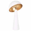 FLOOR LAMP SMUSH  METAL IN WHITE-ROTATING CAP Φ50x100Hcm. FLOOR LAMP SMUSH  METAL IN WHITE-ROTATING CAP Φ50x100Hcm.