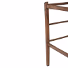 BAR STOOL LUCIUS  BEECH WOOD IMPREGNATED IN WALNUT COLOR 40,5x40x105Hcm.FRAME ONLY