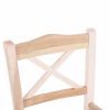 BAR STOOL LUCIUS  BEECH WOOD IMPREGNATED-UNPAINTED 40,5x40x105Hcm.FRAME ONLY BAR STOOL LUCIUS  BEECH WOOD IMPREGNATED-UNPAINTED 40,5x40x105Hcm.FRAME ONLY