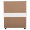 Chest of drawers THORGAN C9881.03 with 5 Drawers White 80x40x100Y cm Chest of drawers THORGAN C9881.03 with 5 Drawers White 80x40x100Y cm