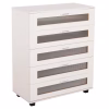 Συρταριέρα THORGAN C9881.03 με 5 Συρτάρια Λευκό 80x40x100Y εκ. Συρταριέρα THORGAN C9881.03 με 5 Συρτάρια Λευκό 80x40x100Y εκ.