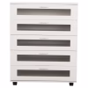 Chest of drawers THORGAN C9881.03 with 5 Drawers White 80x40x100Y cm Chest of drawers THORGAN C9881.03 with 5 Drawers White 80x40x100Y cm