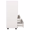 Chest of drawers THORGAN C9881.03 with 5 Drawers White 80x40x100Y cm Chest of drawers THORGAN C9881.03 with 5 Drawers White 80x40x100Y cm