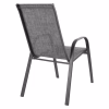 Garden armchair Roberta Anthracite 55x75x91 cm