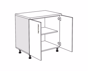 Floor Kitchen Cabinet 80 EMMA Sonoma 80x56.5x82 cm. Floor Kitchen Cabinet 80 EMMA Sonoma 80x56.5x82 cm.