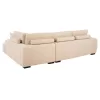 Corner Sofa COVEN Right corner in Ecru fabric 298x208x85cm Corner Sofa COVEN Right corner in Ecru fabric 298x208x85cm