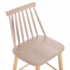 Bar Stool VANESSA C9300.25 Medium Height PP Cappuccino & Metal Wood color 45.5x46x97cm Bar Stool VANESSA C9300.25 Medium Height PP Cappuccino & Metal Wood color 45.5x46x97cm