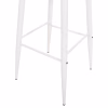Bar stool VANESSA C8459.11 Tall in White PP & Metal 47x48.5x107cm. Bar stool VANESSA C8459.11 Tall in White PP & Metal 47x48.5x107cm.