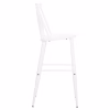 Bar stool VANESSA C8459.11 Tall in White PP & Metal 47x48.5x107cm. Bar stool VANESSA C8459.11 Tall in White PP & Metal 47x48.5x107cm.