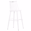 Bar stool VANESSA C8459.11 Tall in White PP & Metal 47x48.5x107cm. Bar stool VANESSA C8459.11 Tall in White PP & Metal 47x48.5x107cm.