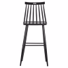 Bar stool High Seat VANESSA C8459.12 in Black PP & Metal 47x48.5x107cm. Bar stool High Seat VANESSA C8459.12 in Black PP & Metal 47x48.5x107cm.