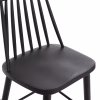 Bar stool High Seat VANESSA C8459.12 in Black PP & Metal 47x48.5x107cm. Bar stool High Seat VANESSA C8459.12 in Black PP & Metal 47x48.5x107cm.