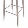 Bar stool High seat VANESSA C8459.20 in Grey PP & Metal 47x48.5x107cm. Bar stool High seat VANESSA C8459.20 in Grey PP & Metal 47x48.5x107cm.