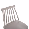 Bar stool High seat VANESSA C8459.20 in Grey PP & Metal 47x48.5x107cm. Bar stool High seat VANESSA C8459.20 in Grey PP & Metal 47x48.5x107cm.