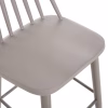 Bar stool High seat VANESSA C8459.20 in Grey PP & Metal 47x48.5x107cm. Bar stool High seat VANESSA C8459.20 in Grey PP & Metal 47x48.5x107cm.