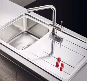 Kitchen Sink Stainless Steel Pyramis Alea 79x50 cm 2B
