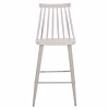 Bar Stool VANESSA C9300.20 Medium Height PP White & Metal Gray 45.5x46x97cm Bar Stool VANESSA C9300.20 Medium Height PP White & Metal Gray 45.5x46x97cm