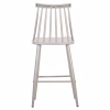 Bar Stool VANESSA C9300.20 Medium Height PP White & Metal Gray 45.5x46x97cm Bar Stool VANESSA C9300.20 Medium Height PP White & Metal Gray 45.5x46x97cm