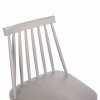 Bar Stool VANESSA C9300.20 Medium Height PP White & Metal Gray 45.5x46x97cm Bar Stool VANESSA C9300.20 Medium Height PP White & Metal Gray 45.5x46x97cm