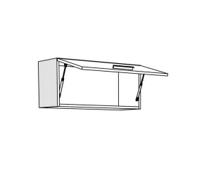 Wall Kitchen Cabinet IN MDF VH80/36 B Wall Kitchen Cabinet IN MDF VH80/36 B