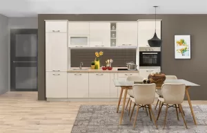 Ντουλάπι Κουζίνας Κρεμαστό IN MDF VH80 B με Βιτρίνα Ντουλάπι Κουζίνας Κρεμαστό IN MDF VH80 B με Βιτρίνα
