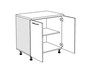 Ντουλάπι Κουζίνας Επιδαπέδιο IN MDF D80